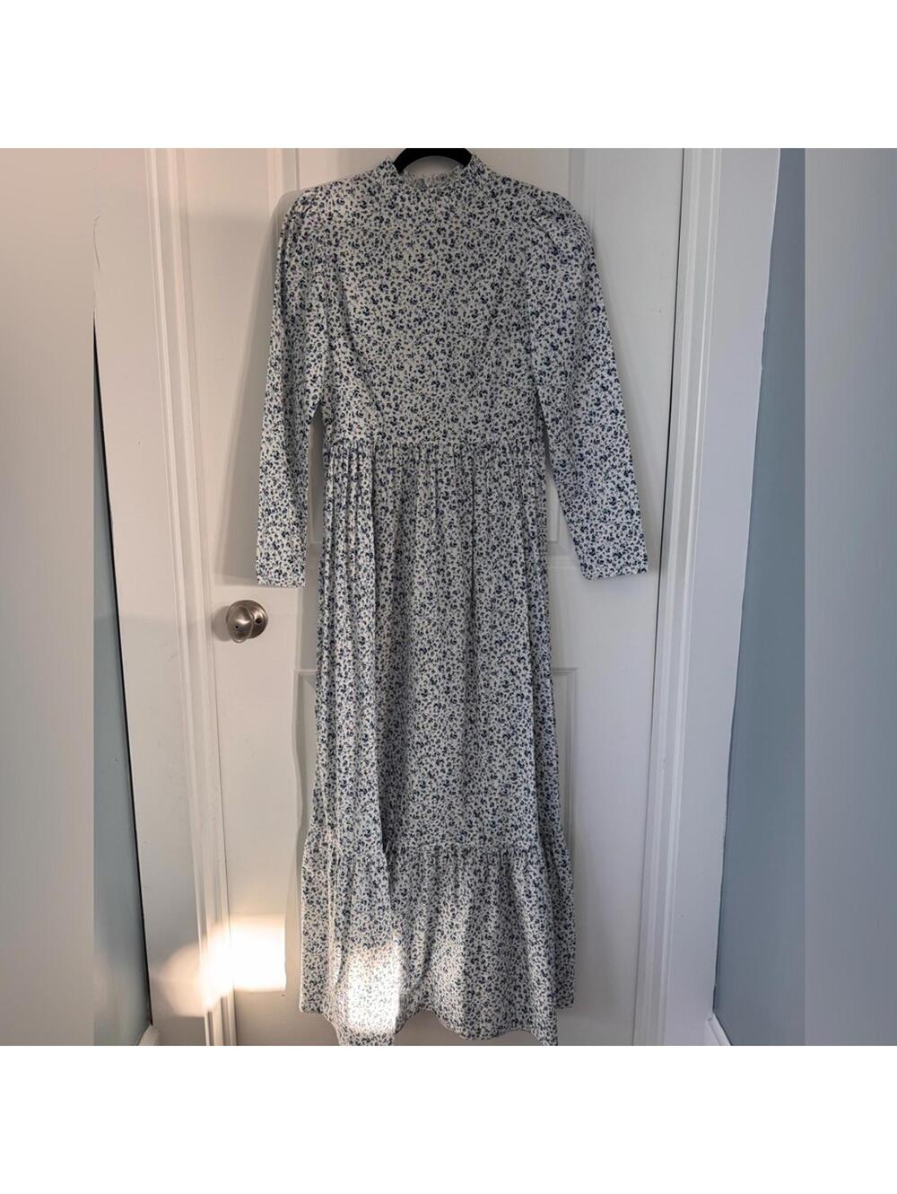 ASOS Tiered Cotton Maxi